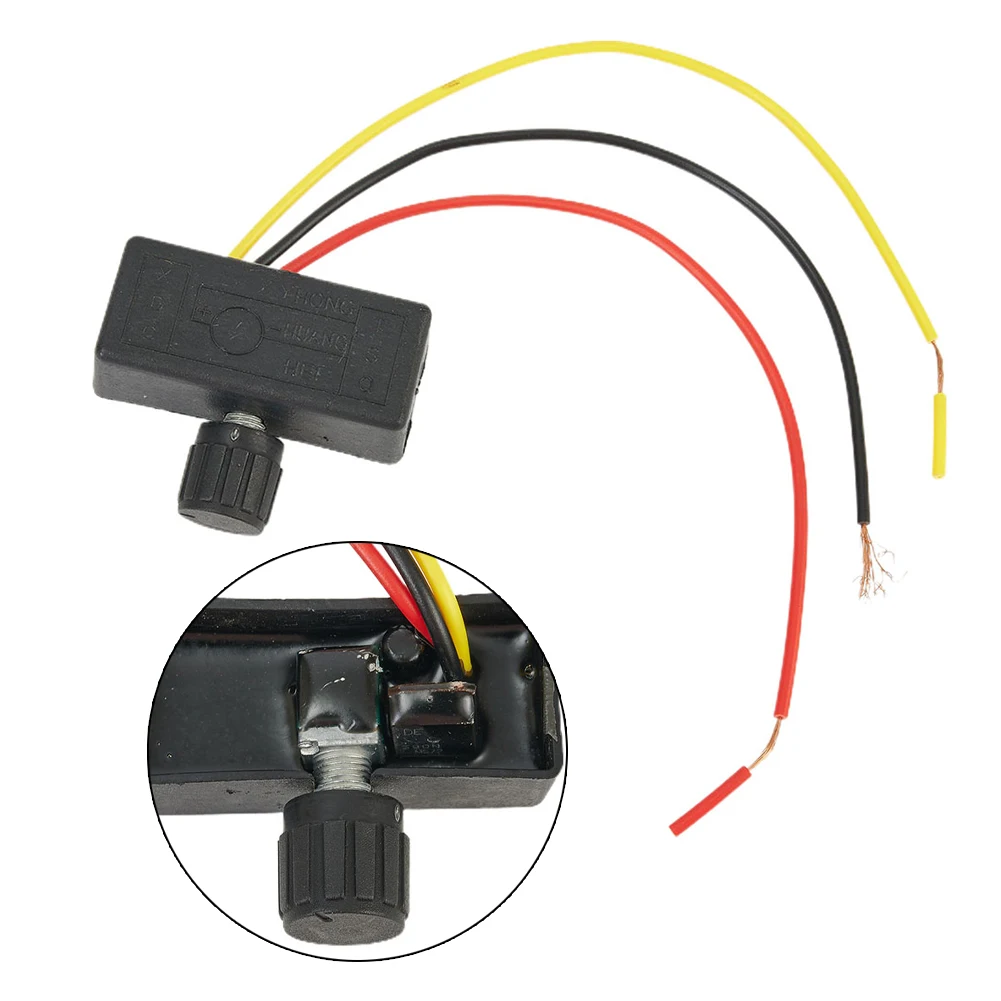 1PCS ไฟฟ้า Sprayer Governor 12V ปรับตัวควบคุมสวิทช์ความเร็วการเกษตรต่อสู้-ยาเครื่องมืออุปกรณ์เสริม