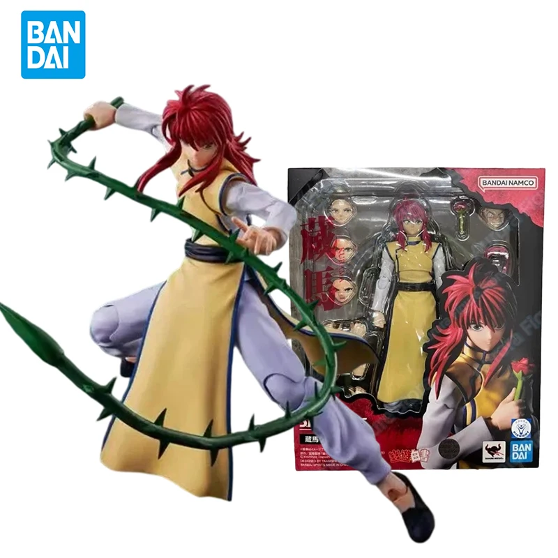 

Original Bandai S.H.Figuarts SHF Yu Yu Hakusho Yusuke Urameshi Kurama PVC Anime Figure Action Figure Collectible Model Toy Gift