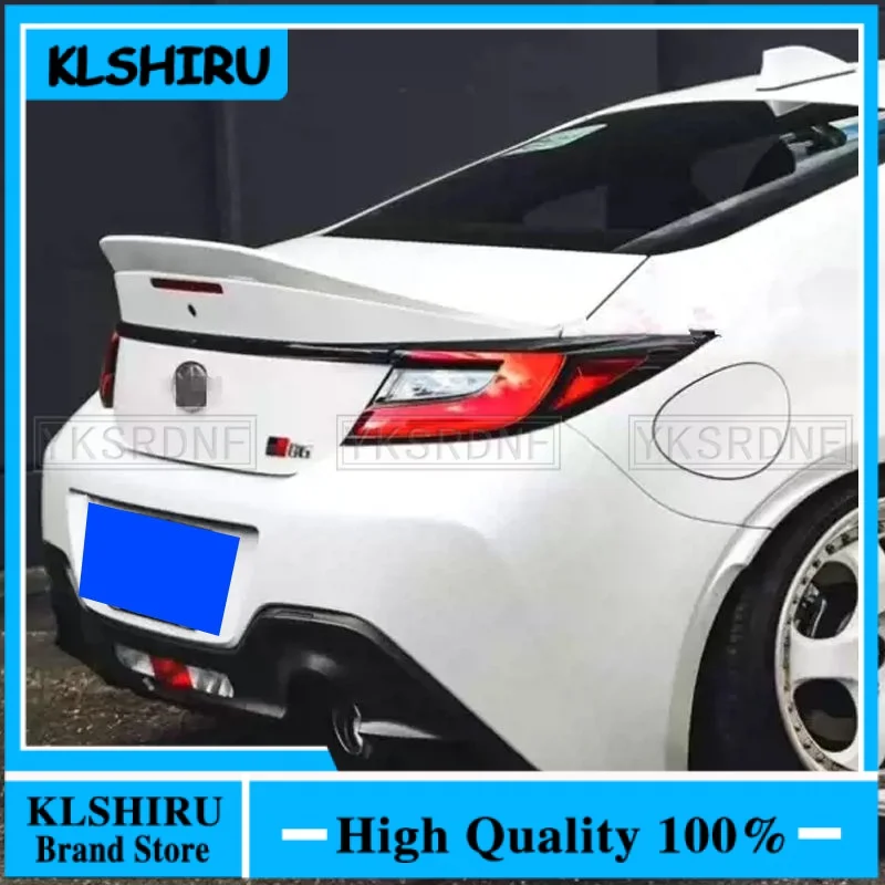 High Quality ABS Spoiler For TOYOTA ZA86 GR86 Subaru BRZ 2022 Body Kit Glossy Black Or Carbon Fiber Rear Wing