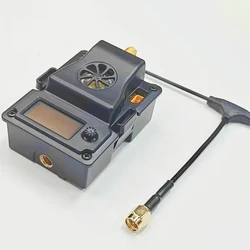 ELRS 433MHz TX Micro Radio 360-560Mhz Transmitter NANO Receiver Long-Range Heat Dissipation High Frequency Head FPV ELRS Module