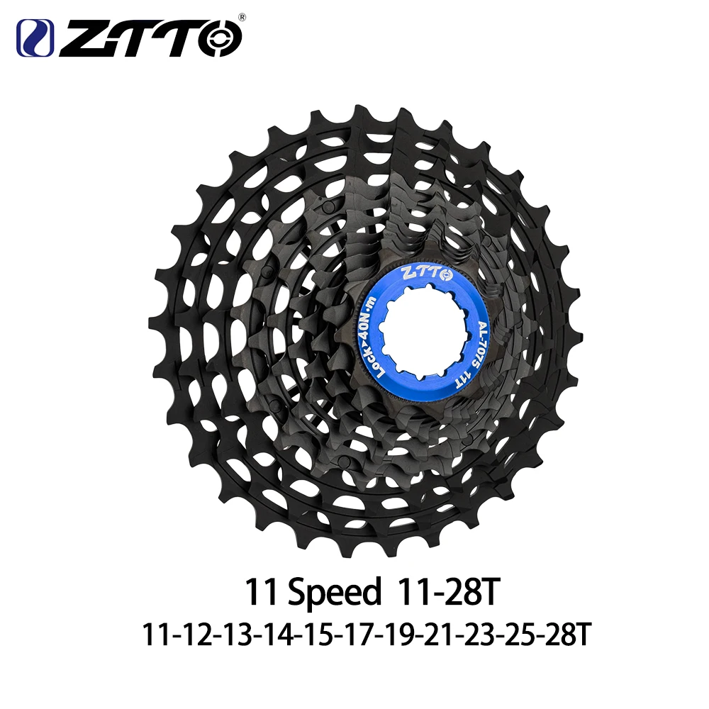 ZTTO 軽量スプロケ　12s 11-34t ZTTO 超軽量 11/12速 ロードバイク ブラック カセット フリーホイール