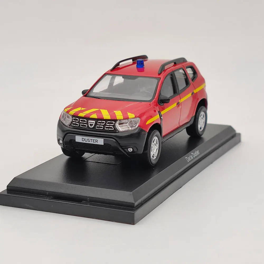 Norev 1/43 dla Dacia Duster POMPIERS 2020 czerwony odlew modele samochodów bożonarodzeniowa kolekcja limitowana