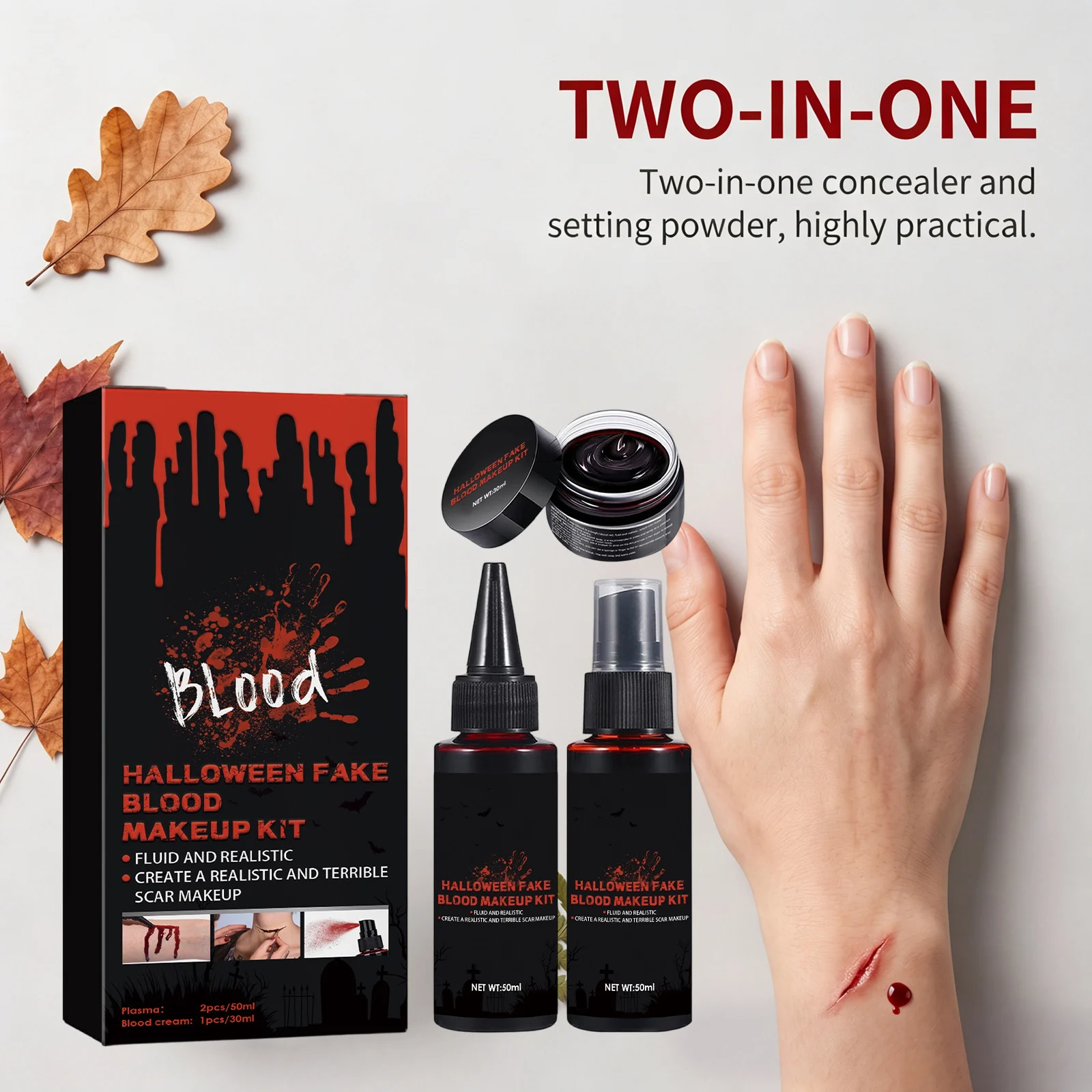 Kit Trucco Sangue Finto per Ha - Body Paint Sfx recensione e prezzo
