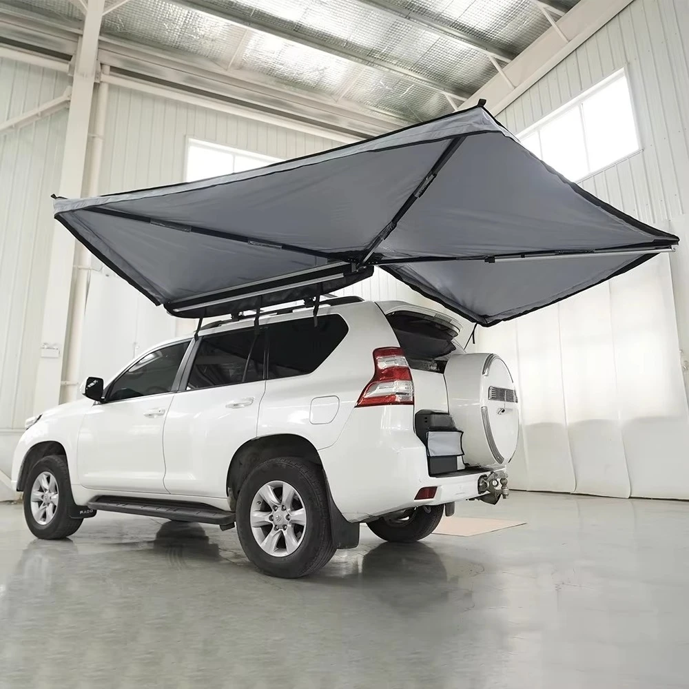 

Customized Retractable Outdoor Car Camping 270 Degree Freestand Foxing Awning