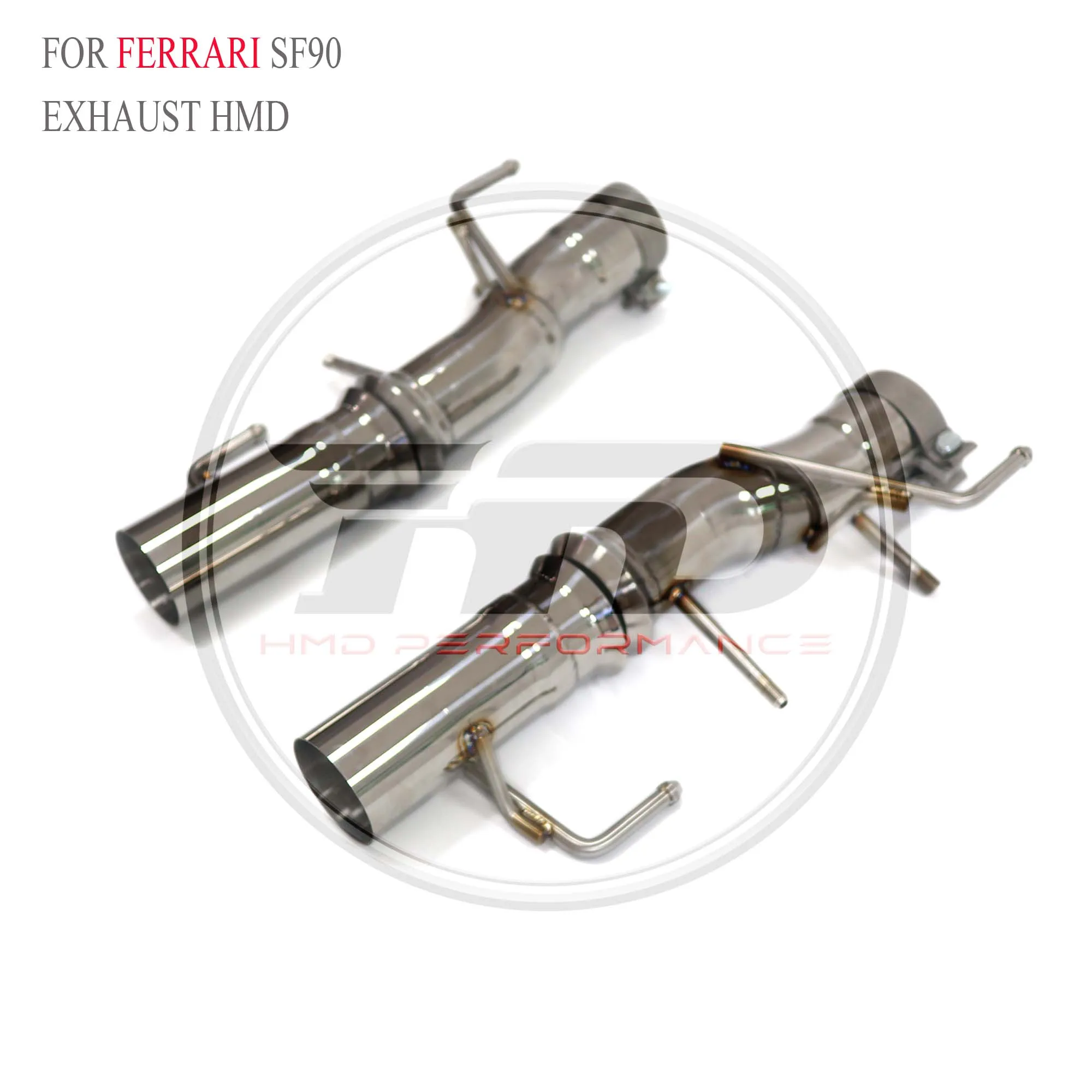 

HMD Stainless steel Exhaust System Performance Catback exhaust for Ferrari SF90 2019+ Without Valves