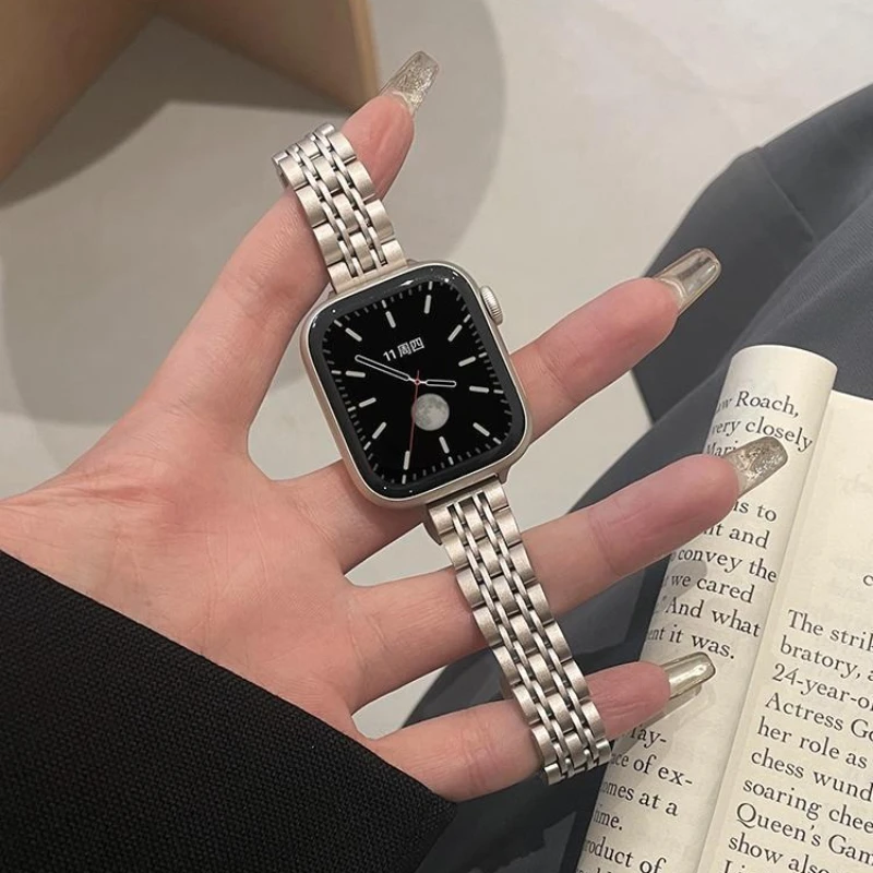 Armband für Apple Watch, 46 mm, 42 mm, 38 mm, 49 mm, 44 mm, 40 mm, 45 mm, 41 mm, Edelstahlarmband für iWatch Ultra Series 12, 11, 10, 9, 8, 7, SE, 6, 5, 4.
