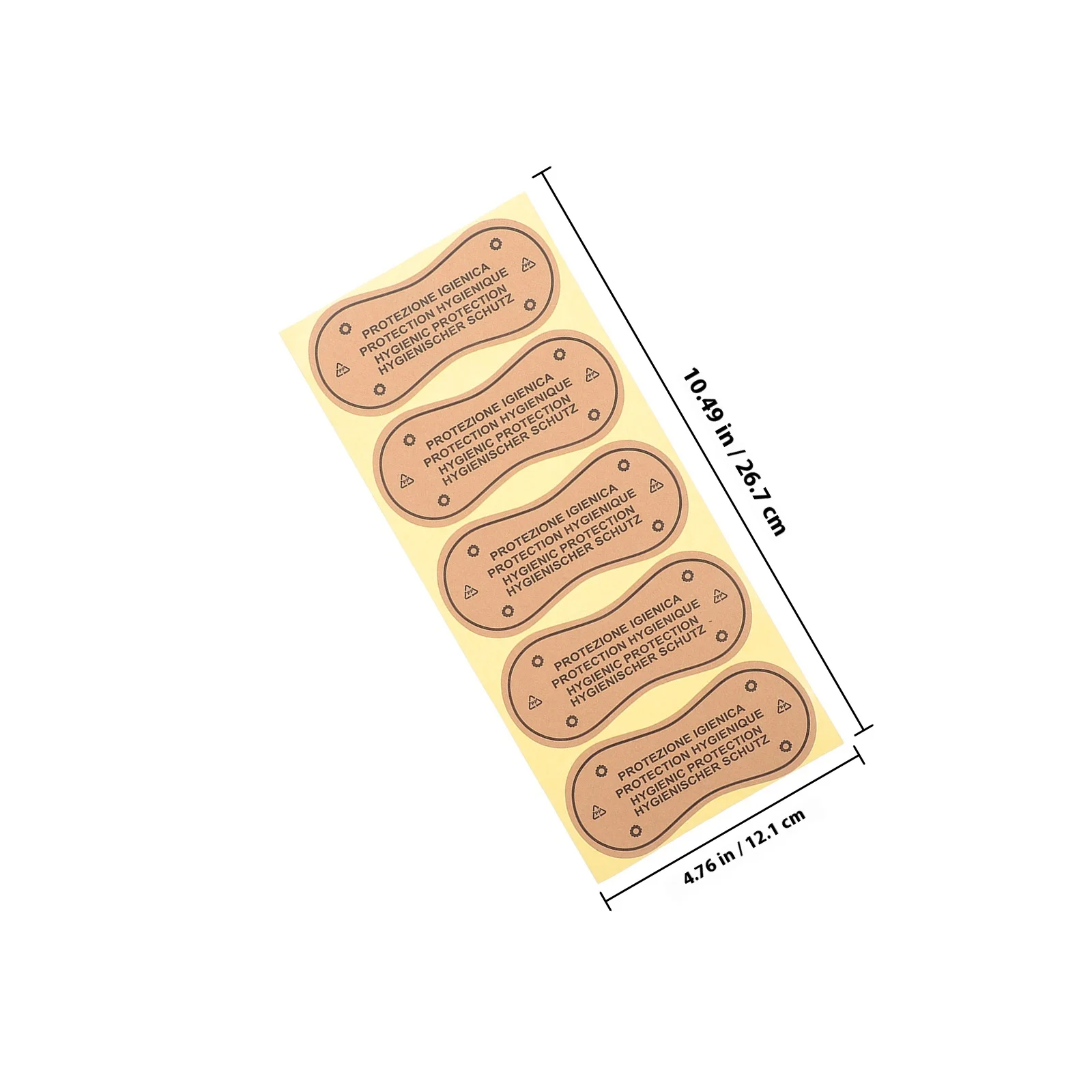 100 قطعة من ملابس السباحة النسائية، ملصقات لاصقة مانعة للتسرب لحماية ملابس السباحة، رقعة ملابس داخلية مقاومة للماء #4
