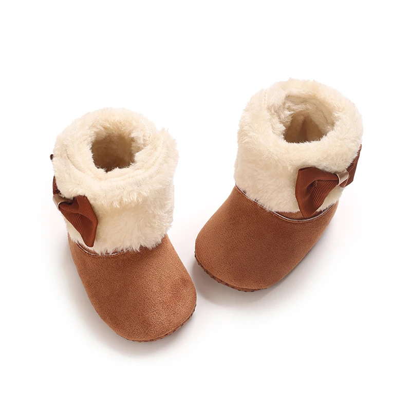 Hochwertige Herbst-Winter-Stiefel für Neugeborene, warme Winterschuhe für Babys, Mädchen und Jungen, modische Lauflernschuhe für Kleinkinder 0-18 Monate – Detail 13