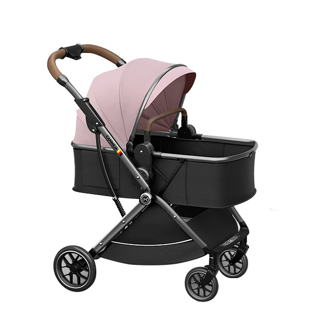 New Premium Wholesale High Quality Custom One Hand Stroller Foldable Portable Multifunctional  with Panoramic Sunroof