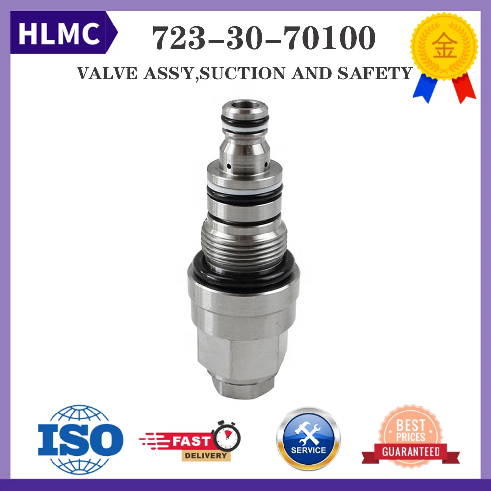 Hydraulic Parts 723-30-70100 723-20-70500 PC60-7 BZ210 PC120SC PC200SC Unloading Relief Valve For KOMATSU Excavator