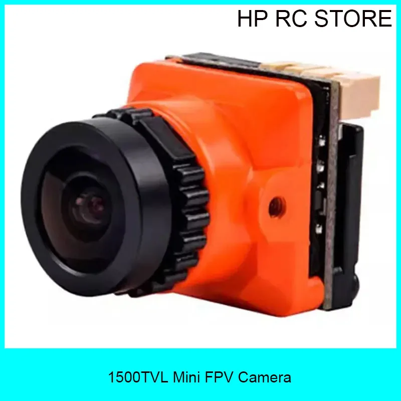 

Мини-камера FPV 1/3 дюйма CMOS 1500TVL (объектив 2,1 мм) - 5В-30В, PAL/NTSC, с внутренней регулировкой OSD для гоночных дронов FPV