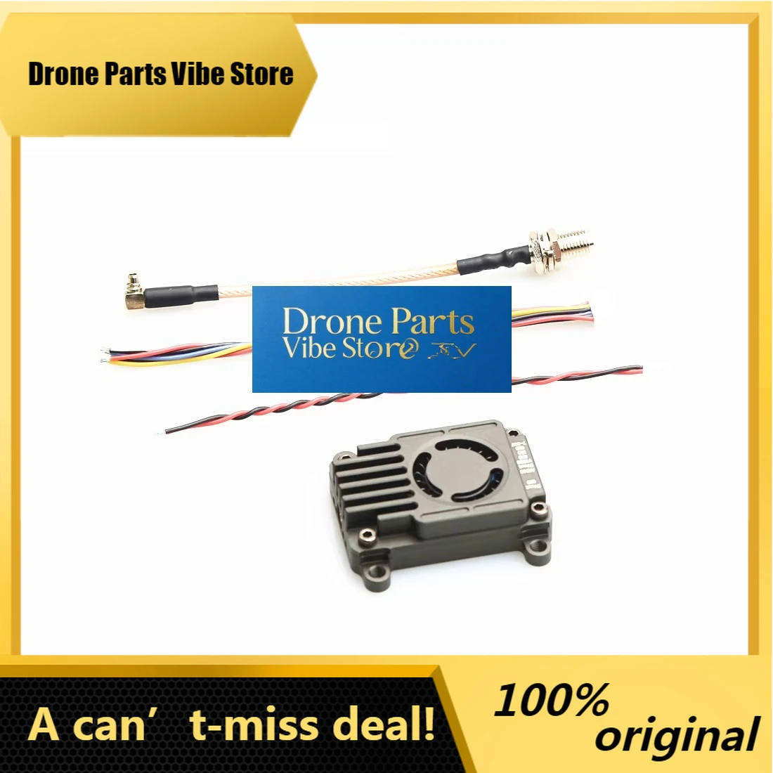 

Drone PartsTEARCKEP 4.9G/5.8G/6G 3W 72CH Switchable Image Transmission Drone VTX Antenna