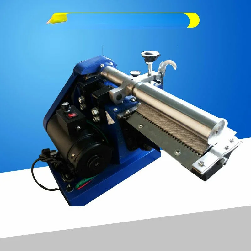 160mm Automatic Gluing Machine Yellow Rubber Petrol Rubber Roller On Plastic Machine Use For Surface Coating With Glue