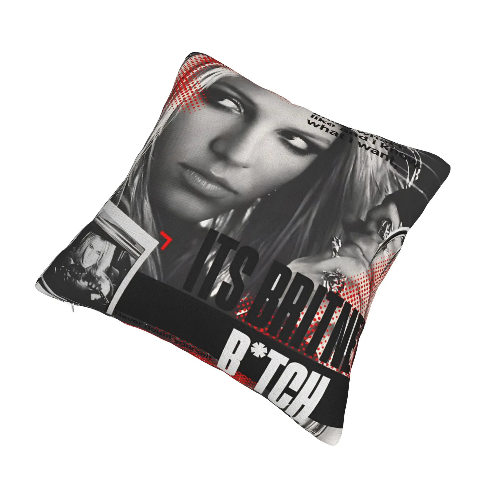 Singer Britney Spears Pillowcases Accessories Soft Cushion Cover Decorative  Pillow Case Cover Home Multiple Sizes