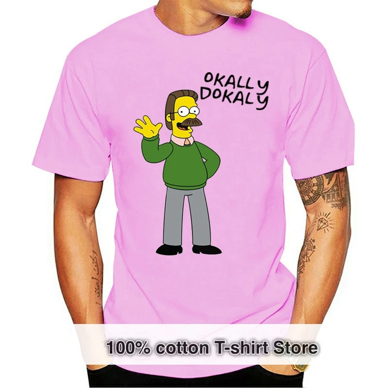 Clothing Ned Flanders Cartoon T Shirt 8088