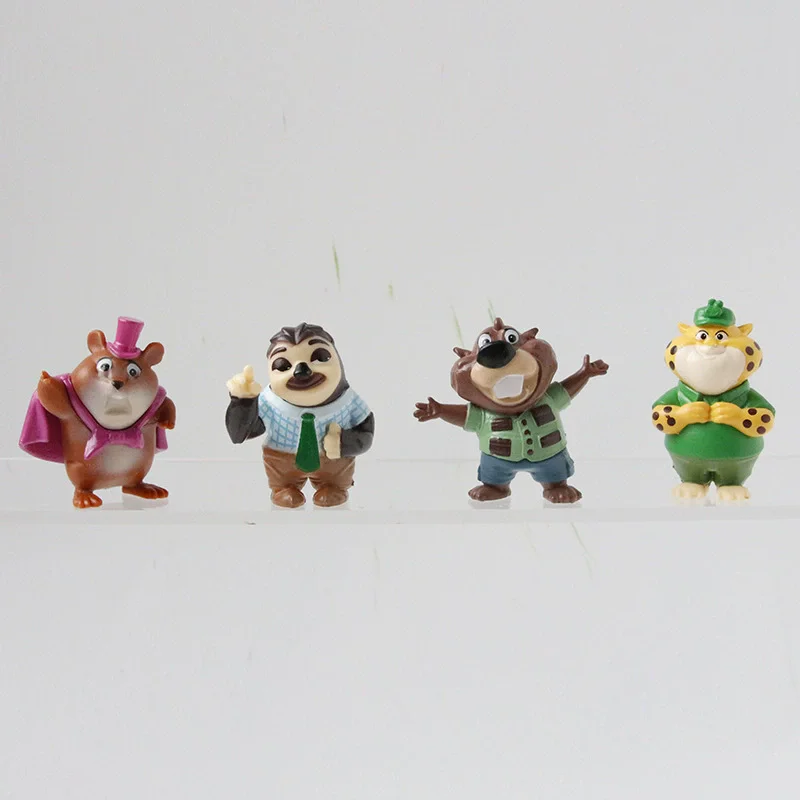 2026  12pcs/Set Zootopia 2 Action Figure Toy Judy Rabbit Nick Fox Series Anime Figurine Fans Christmas Gifts