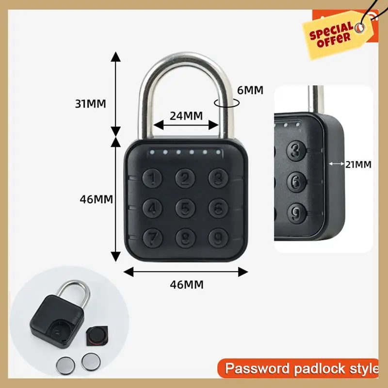 Tuya บลูทูธสมาร์ทลายนิ้วมือประตูล็อค Keyless Quick ปลดล็อคกุญแจป้องกันการโจรกรรม IP67 กันน้ํา Home Securit ล็อค-ทนทาน