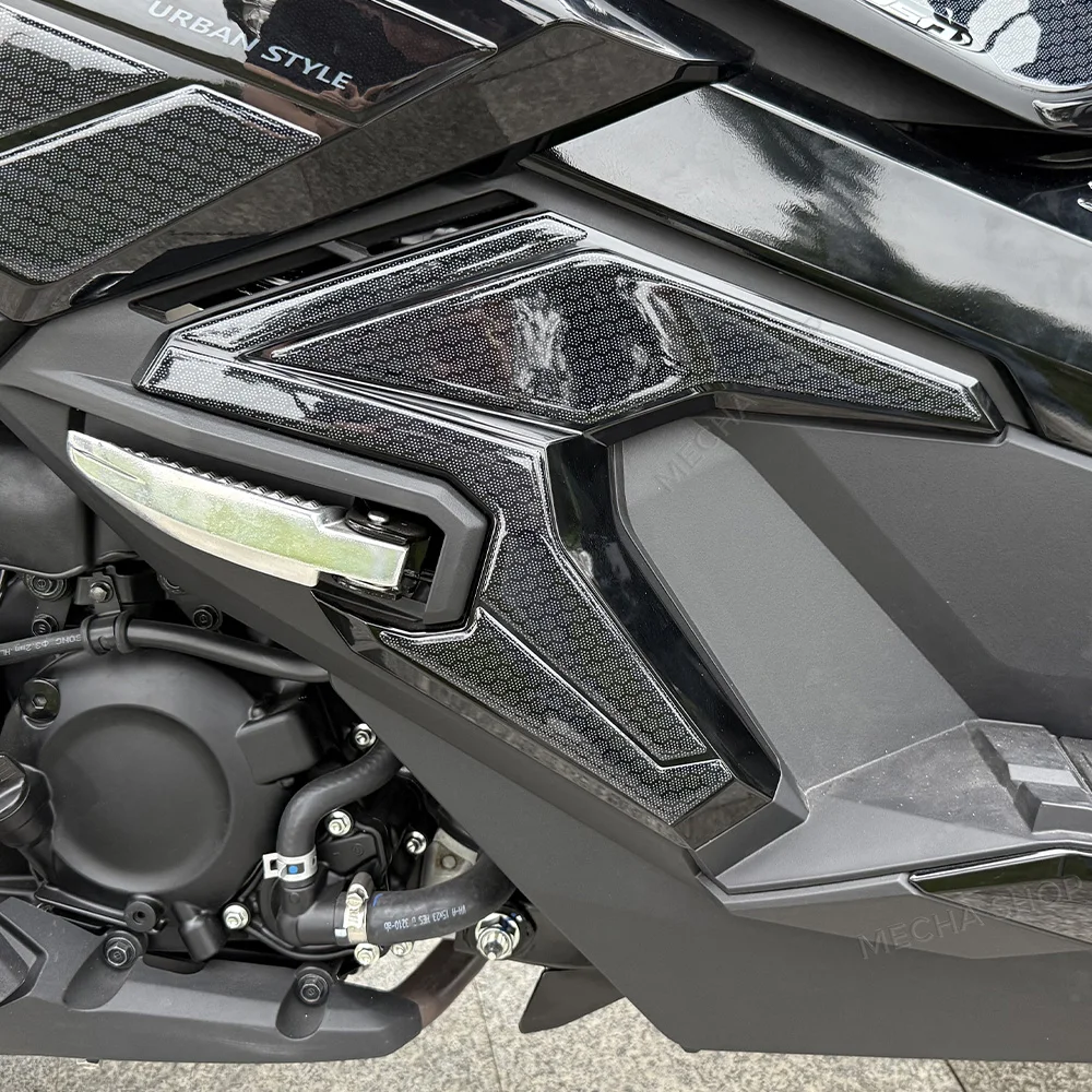 Motorcycle Accessories Passenger Foot Protection 3D Epoxy Stickers For ADV350 ADV 350 2026 Stickers