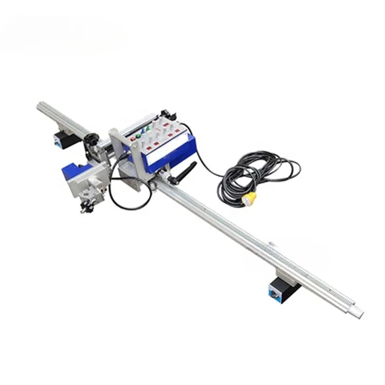 Automatic welding tractor for tig mig tank seam Welding machine with straight track