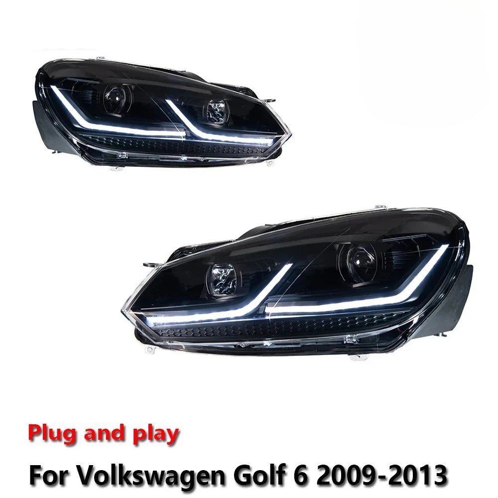 

Светодиодные аксессуары для модернизации фар для VW Golf 6 Mk6 R20 2009-2012: ДХО, стоп-сигналы, указатели поворота, подключение Plug and Play