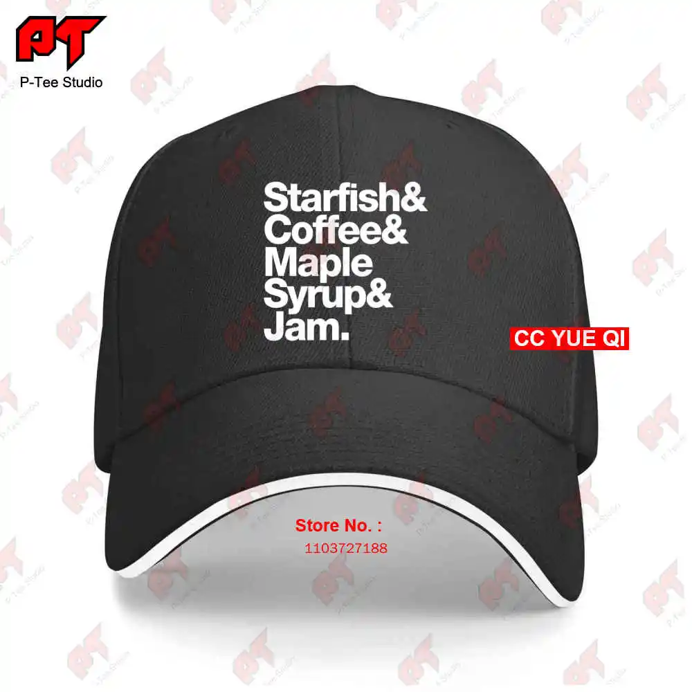 Starfish And Coffee Maple Syrup Jam Baseball Caps Truck Cap 3K1I