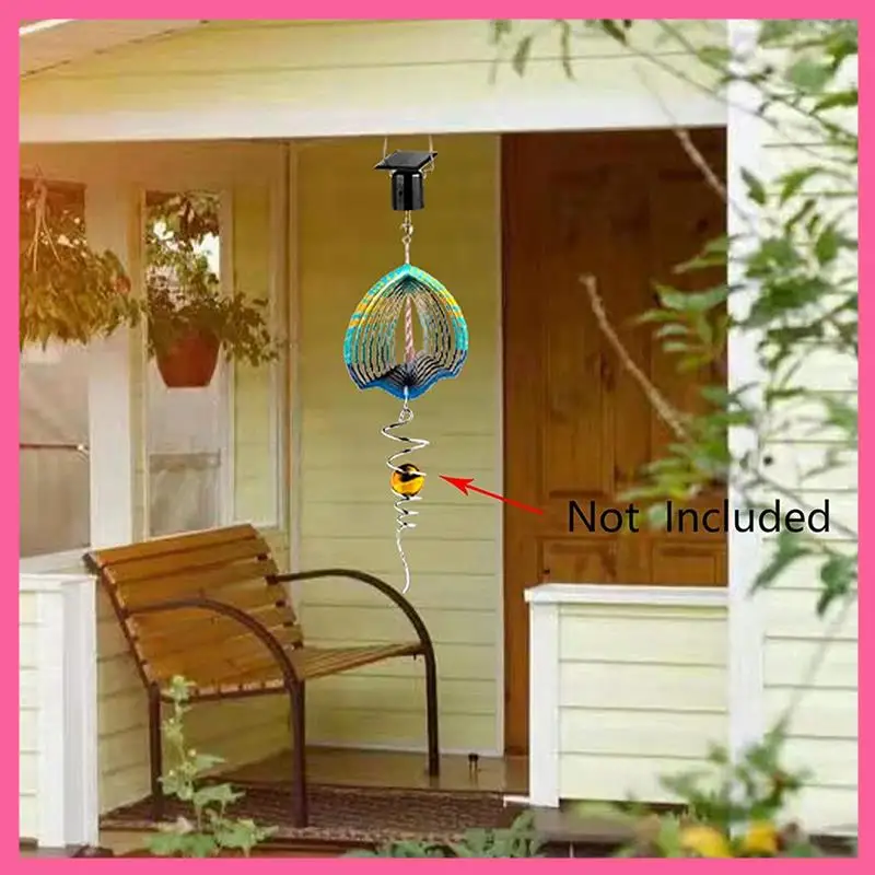 4Pcs Solar Energy Hanging Rotating Motor Revolving Wind Chime Spinner Motor Kits For Display