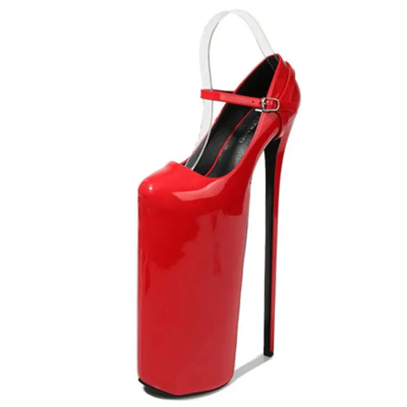 

Super high heels waterproof platform fish mouth large size high-heeled shoes pole dancing party shoes
