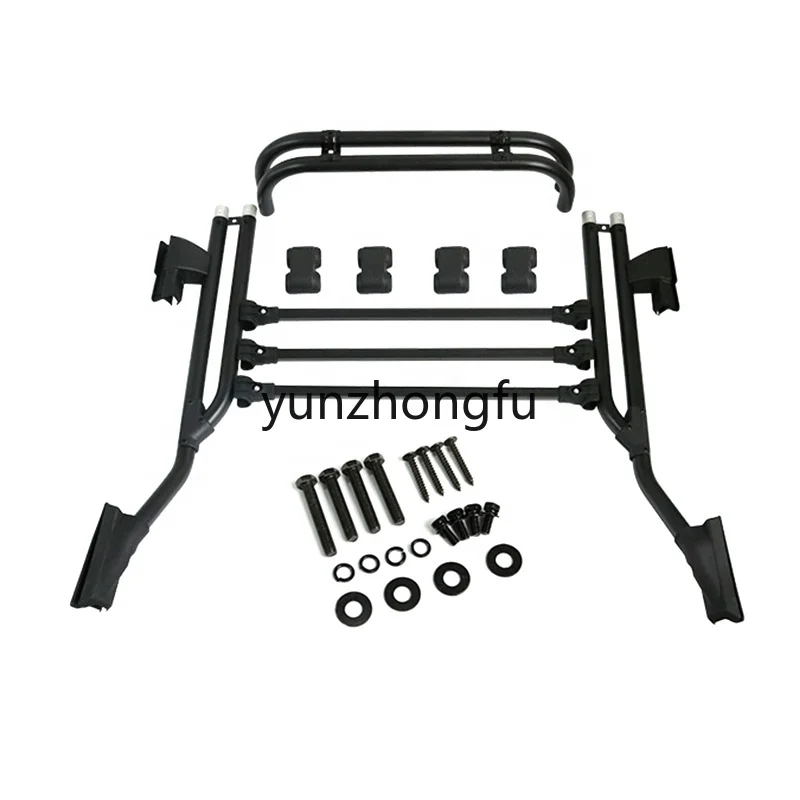 Car Tuning Parts Complete Rail Bars Roof Rack Outdoor Roof Top Luggage Carrier Roof Rack Basket Fit for  Rav4 2020