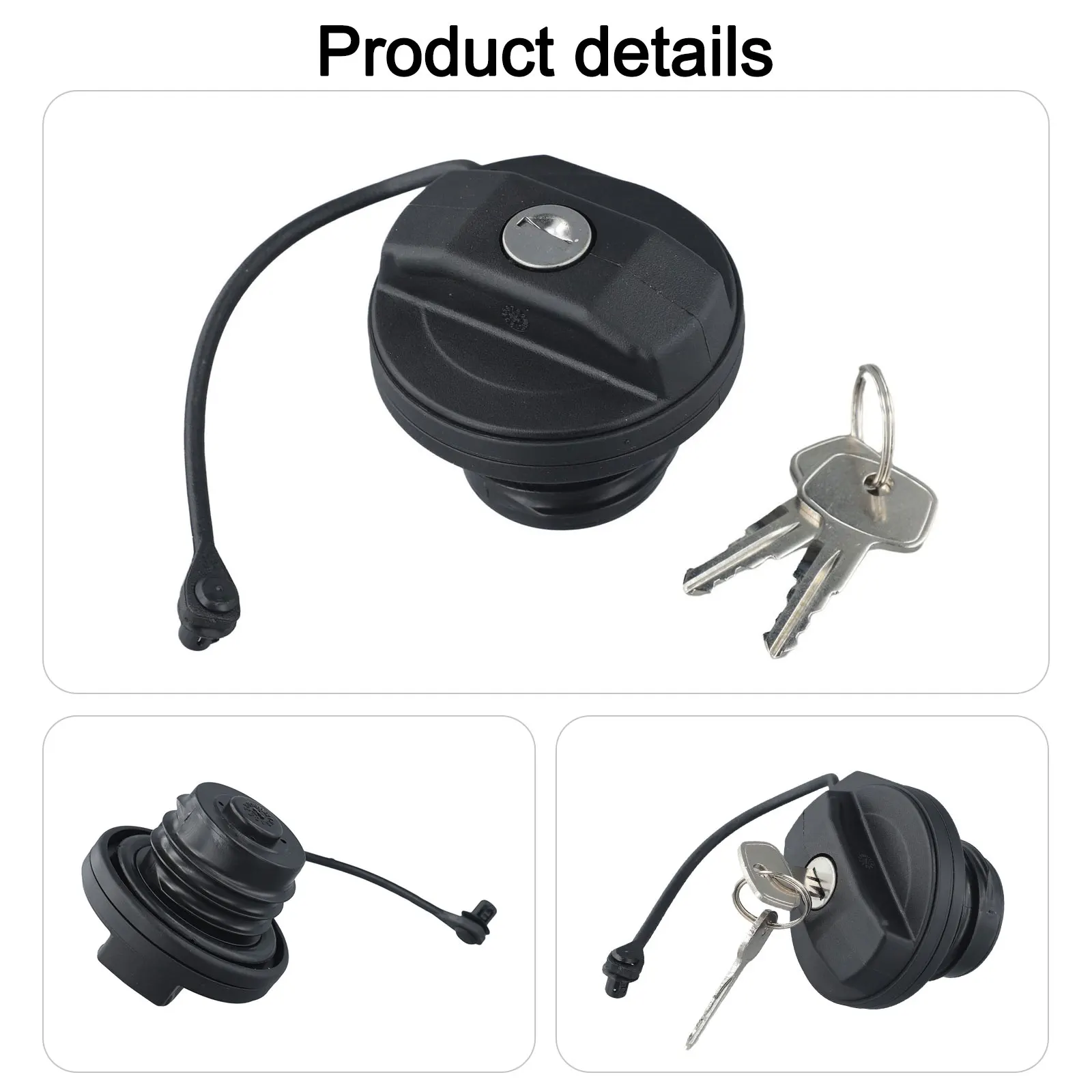 

Vehicle Maintenance Fuel Cap With Keys Easy Installation Fuel Cap Easy Installation Key Included Long-lasting Performance