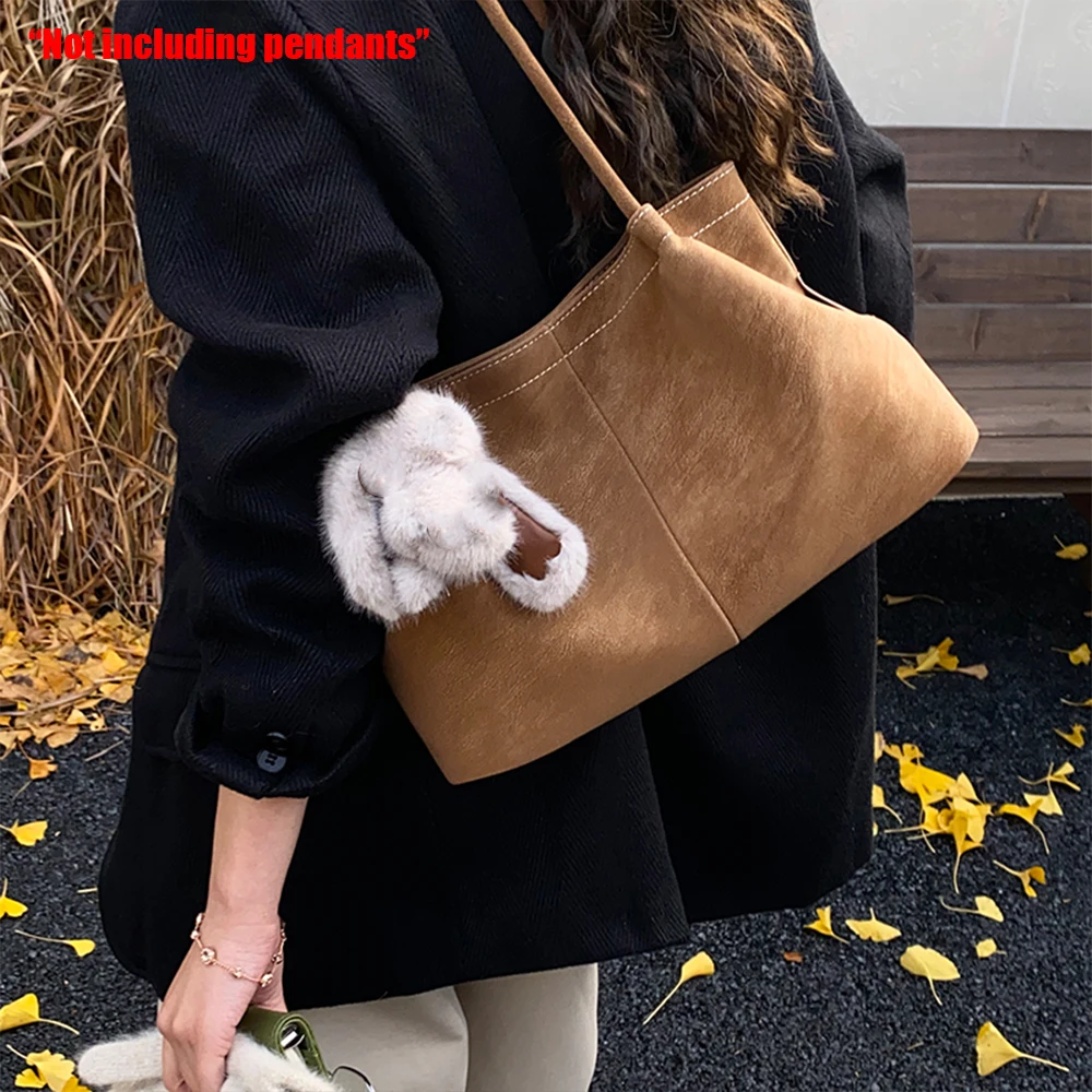 

Simple Retro Frosted Small Bag for Women, New Versatile Commuting Single Shoulder Underarm Bag for Going Out to Work