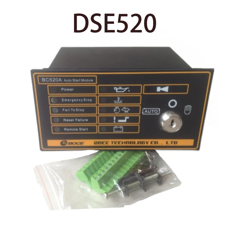 DSE520 deep-sea controller diesel generator set control and power outage self starting protection module DSE-520K