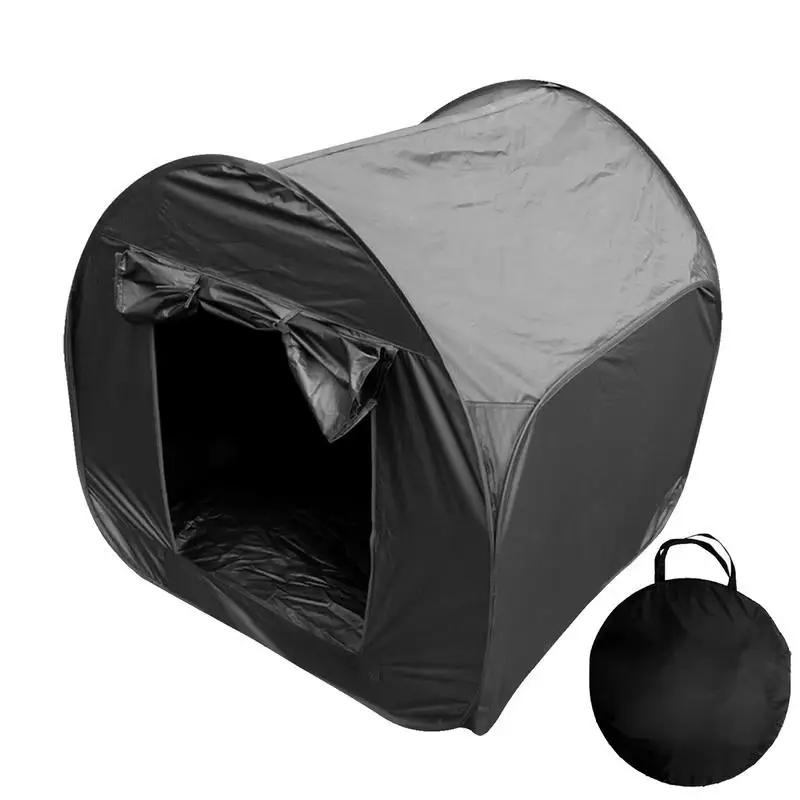 90cm Pop-up Sensory Tent Kids Blackout Play Tent With Travel Carry Bag Sensory Den/Room/Outdoor Camping Toys Play Tents