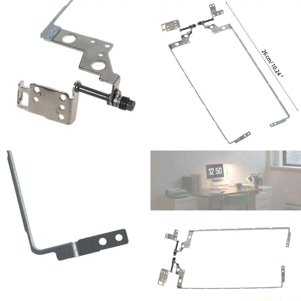 

1 Pair Steel LCD Hinge Bracket Rods for Ideapad 320-15IKB Isk Ast Screen