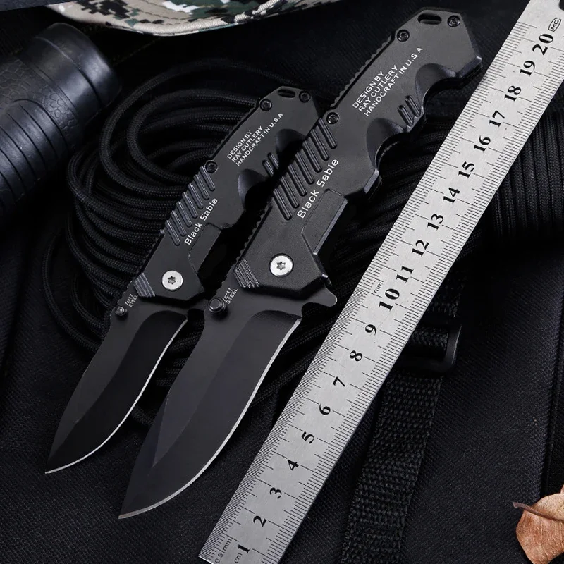 

7.87''/5.91'' Folding Pocket Knife Outdoor Survival Tactical Knife Camping Hiking Hunting Knives For Self-defense EDC Tools