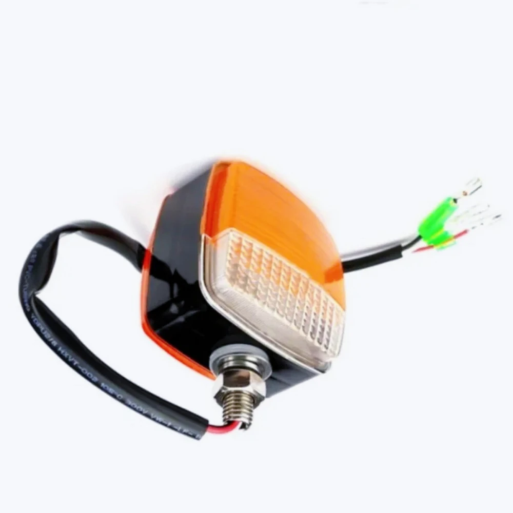 2PCS LED Forklift Light 12V-80V Tractor Turn Signal Motorcycle Direction Indicator Amber White Truck Trailer Position Lamp NEW