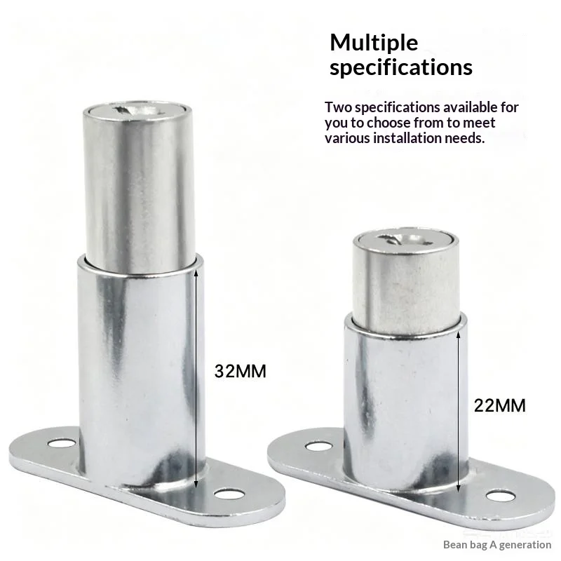 Press Type Sliding Door Lock Zinc Alloy Plunger Lock For Cabinet Drawer And Wardrobe Security
