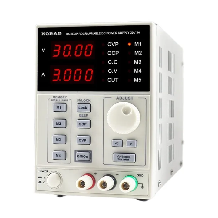 KA3005P Hochpräzises programmierbares Gleichstromnetzteil 30 V 5 A Einstellbares digitales Labornetzteil RS232 USB-Schnittstelle 220 V