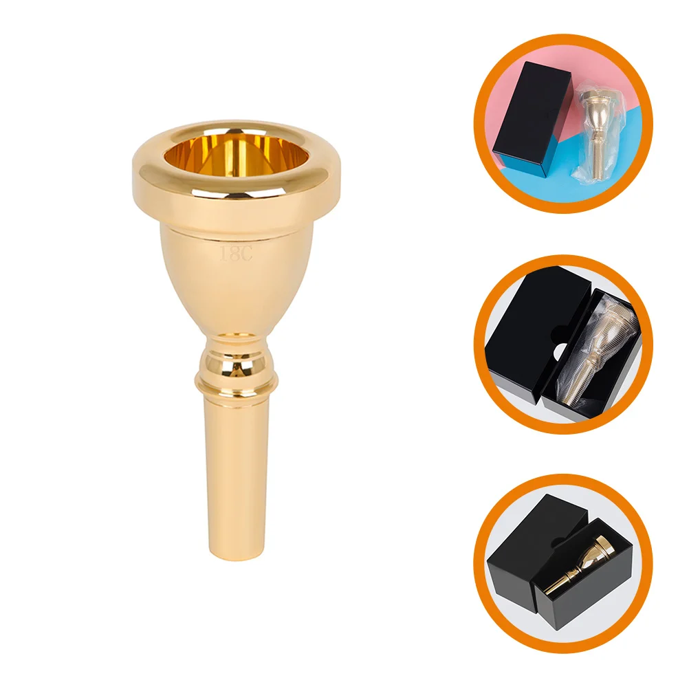 Tuba Mouthpieces for Beginners Replacement Parts Instruments 14mm Supplies Accessories Musical