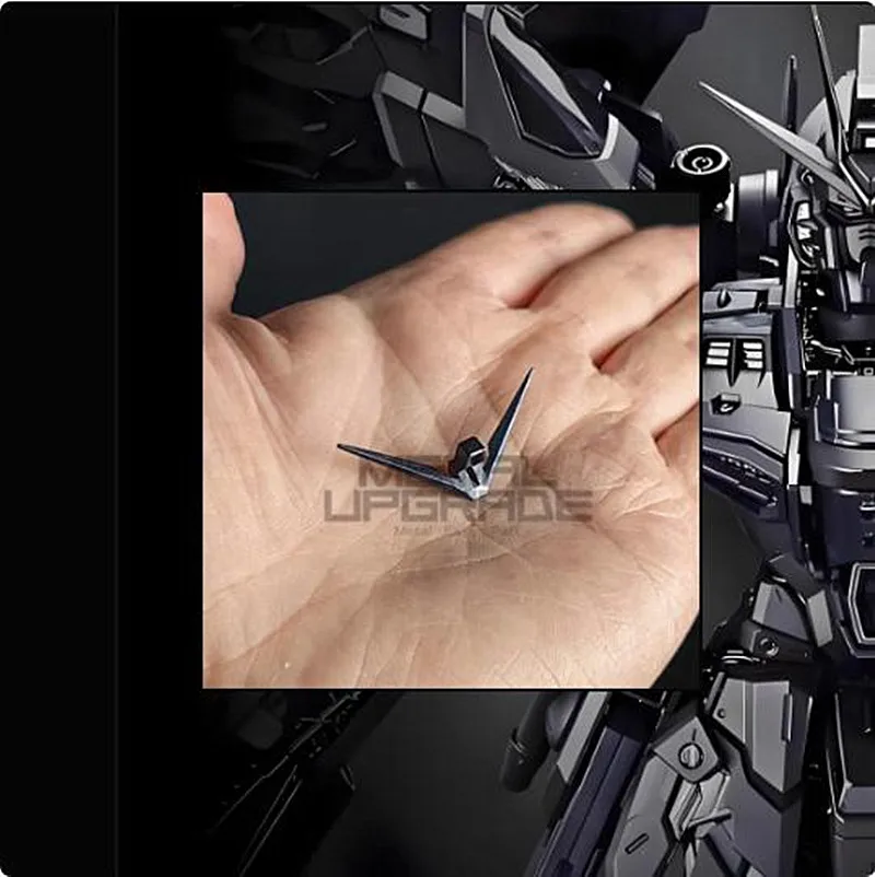 MGEX 1/100 ZGMF-X20A 스트라이크 프리덤 미드나잇 코팅 D056용 AE 강화 금속 수정 부품 *