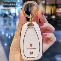 Car Key Case Cover for Chevrolet Onix 2016-2023 Tracker Next Spark Impala Cruze Orlando Volt Equino Trax Bolt Camaro Malibu XL