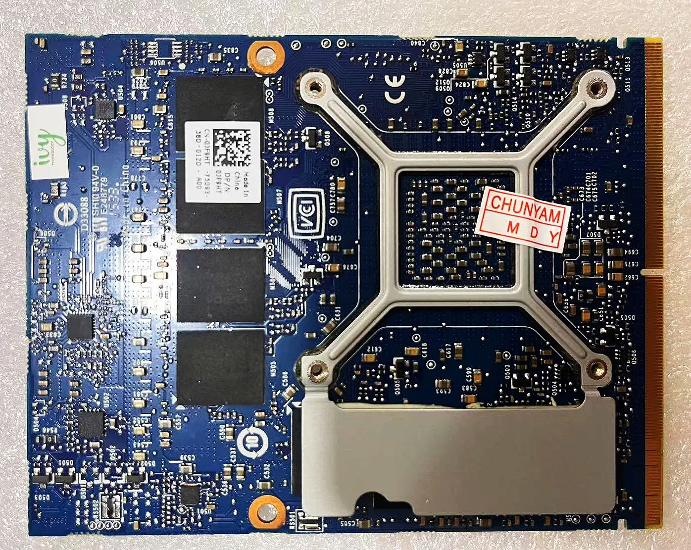 Imagem -03 - Gtx 980m Placa Gráfica N16e-gx-a1 8gb Gddr5 Mxm para Dell 18 M18x r2 r3 r4 Alienware Msi hp Clevo com X-bracket Gtx980m