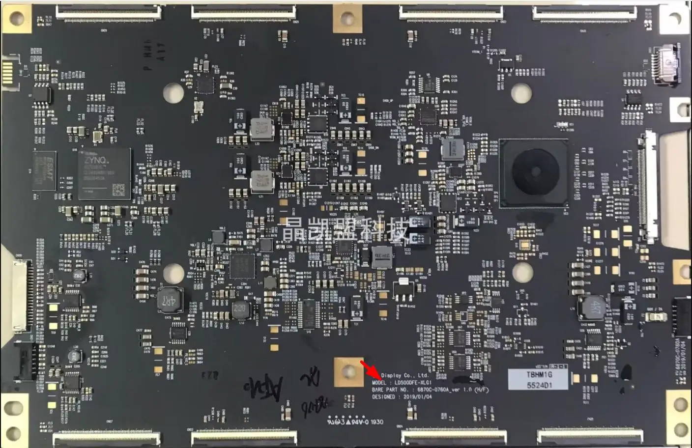 6870C-0760A  logic board for    T-CON  LD500DFE-XLG1