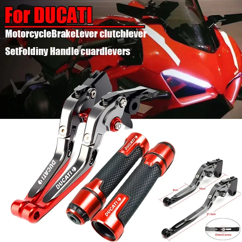 CNC Foldable Extendable Brake and Clutch Levers for Ducati Monster 696 796 695 620 400 Motorcycles