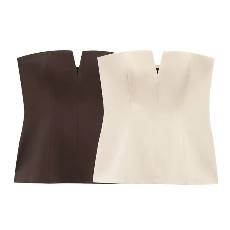 بلايز الصيف المرأة 2025 جديد تانك القمم أنيقة موضة صديرية دائرية الشباب شيك المرأة الشارع عطلة #5