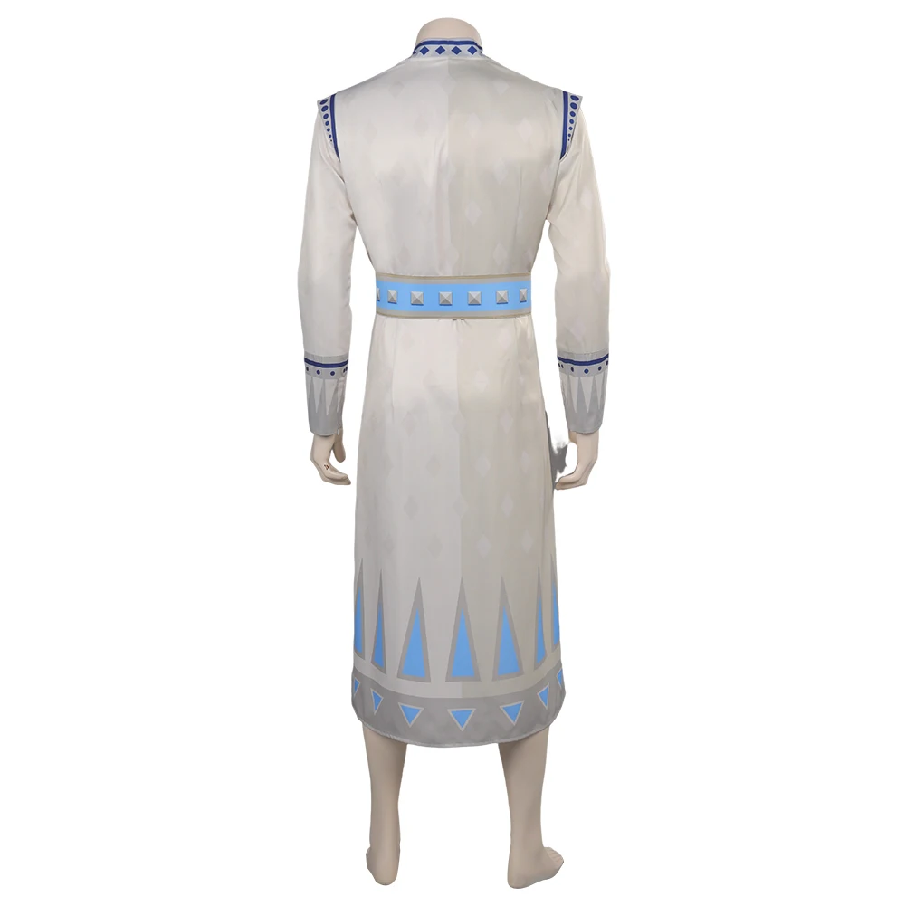 King Cos Magnifico Wish Cosplay Costume Coat Belt Cloak Suit Adult Female Male Halloween Amaya Asha Disguise RolePlay Dress Suit