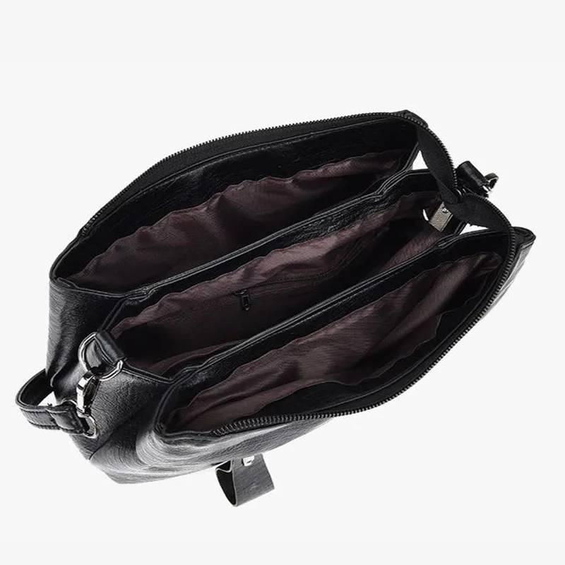 Sac à bandoulière en cuir pour femme, sac à main de créateur de luxe, fourre-tout, messager féminin, sacs à main pour femme, nouvelle marque, 2024