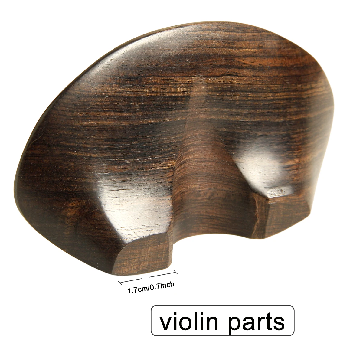 violin Part 4/4 horns wood gorgeous patterns carved polished high-grade violin accessories Violin cheek rest