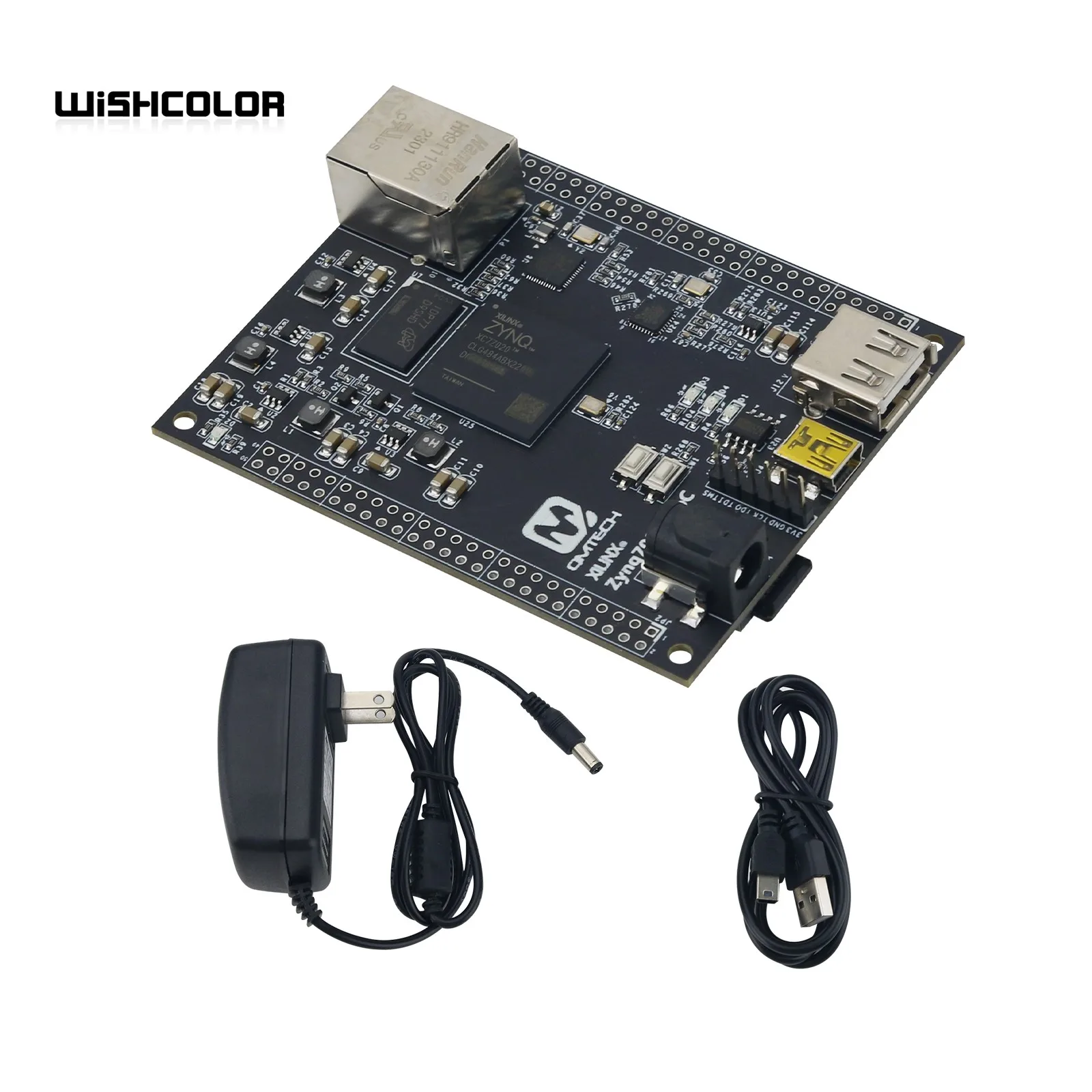 Wishcolor QMTECH Zynq7000 XC7Z020 Core Board Development Board Starter Kit for Makers Electronic Engineers