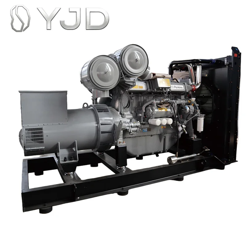 Hot Sale South America 50kva Open Frame Silent Diesel Generator 380V Rated Voltage 1500RPM Speed ATS