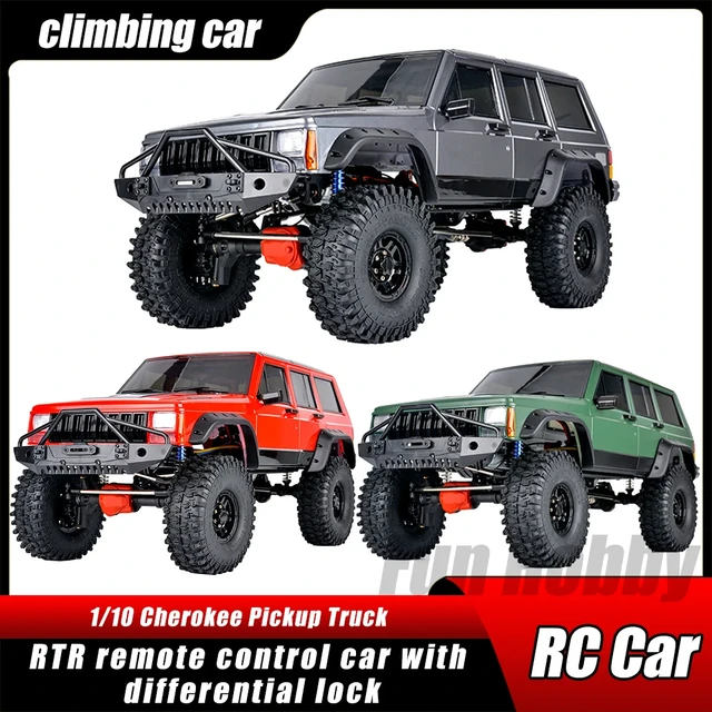 Axx4-差分ロック付きラジコンカー,1:10 rc,4wd rtr,ハードシェル,313ホイールベース,オフロードクローラー,大人のおもちゃ -  AliExpress